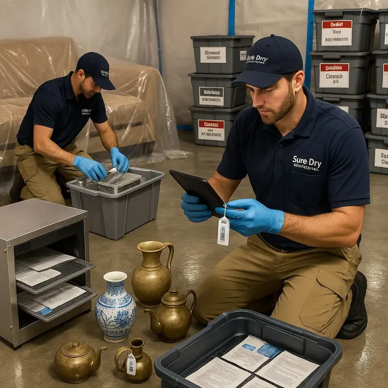 Content Protection and Restoration process in West Paris, ME