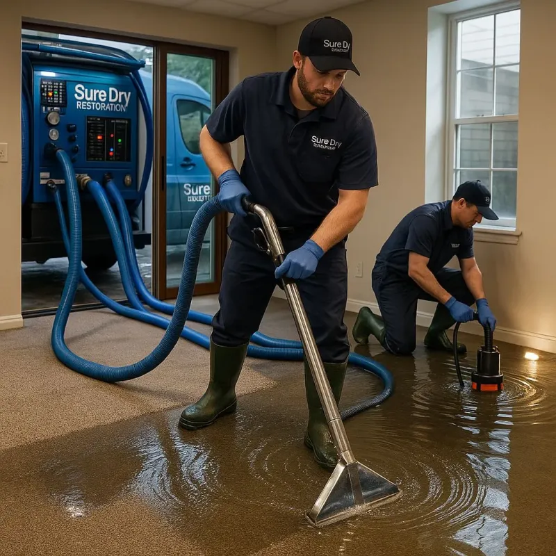 Water Extraction and Removal process in West Paris, ME